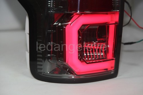 For TOYOTA Tundra LED strip Tail Lamps 2007-2013 year Smoke Black New Style SNV2 - Picture 7 of 12