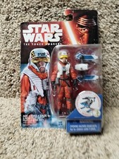 Star Wars X-Wing Pilot Ello Asty Combine 2015 Force Awakens 3.75" Action Figure