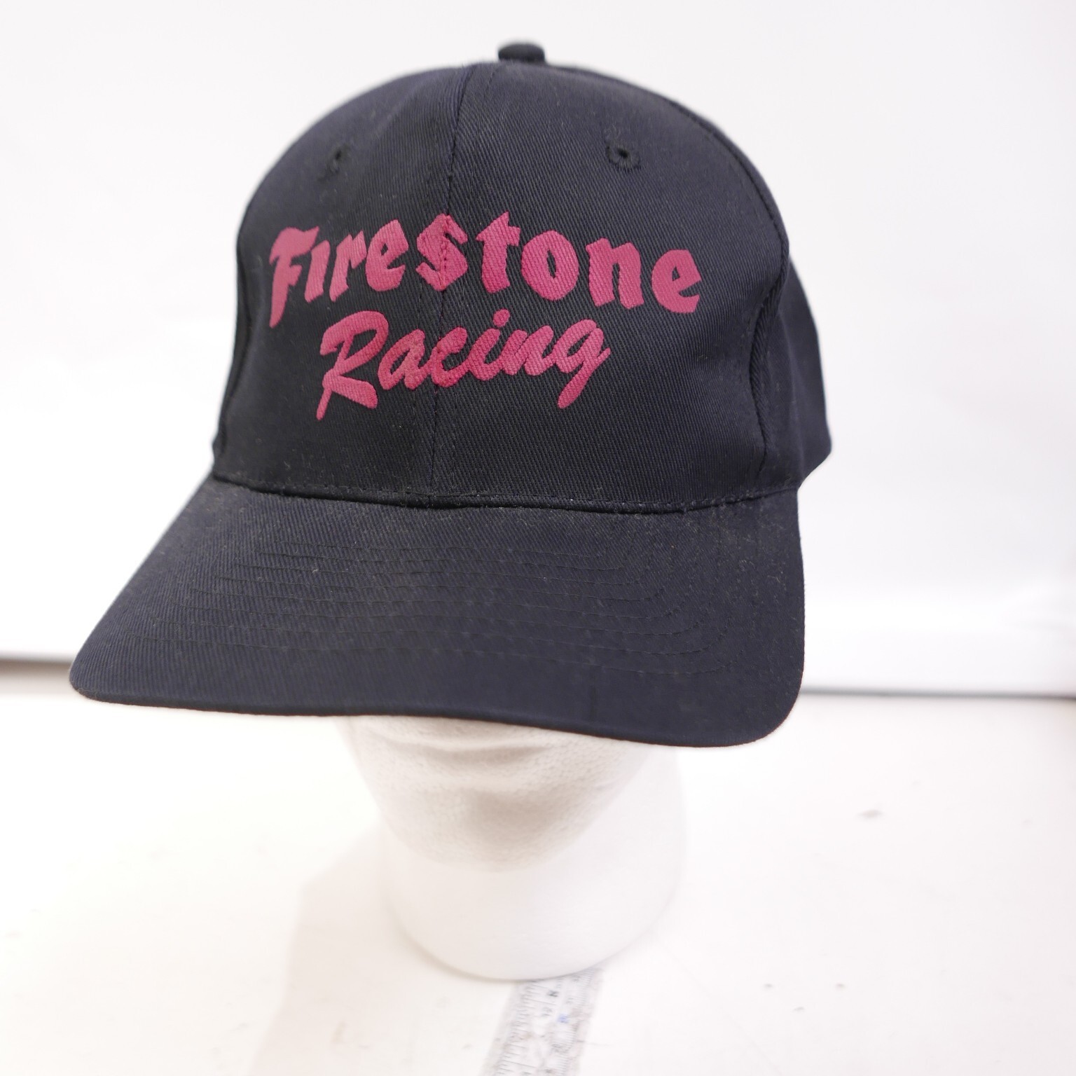 Firestone Racing Baseball Cap Hat Hook-Loop Back … - image 1