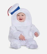 Baby Ghostbusters: Afterlife Mini Puft Halloween Costume 12-18M Toddler Child