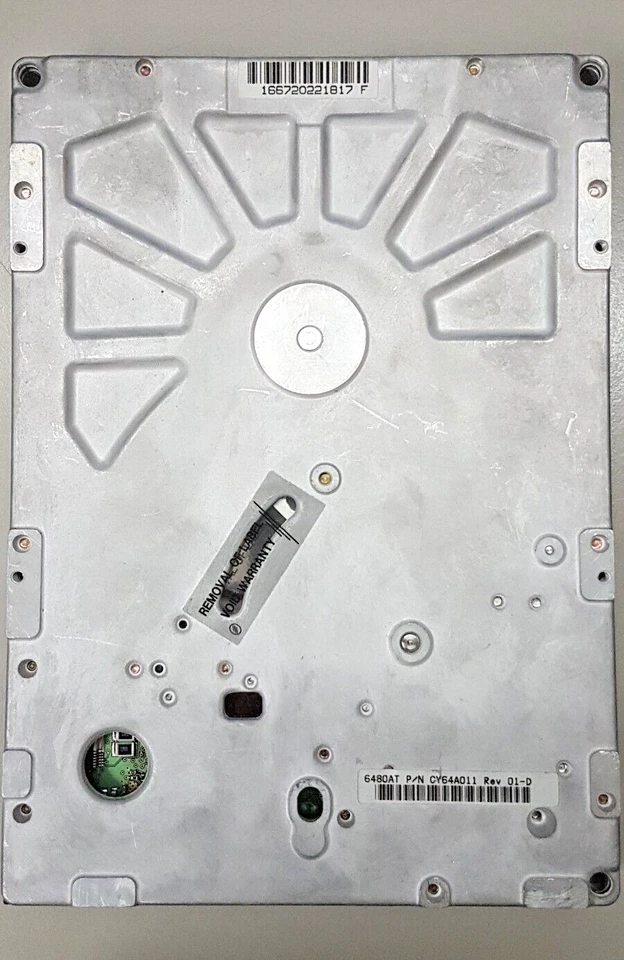 6.5 GB IDE Quantum Bigfoot CY CY64A011 P-ATA 3600RPM 128KB HDD 5.25" Hard Drive - Image 2 of 2