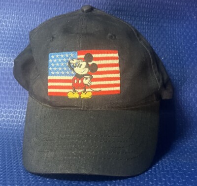 Vintage Mickey Mouse American Flag Disney Strapback  display picture 2