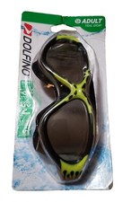 Dolfino Adult Tidal Sport Mirrored Swim Goggle Lens Swimming Pool Water Sports