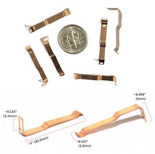 6pc Aurora Slot Car Thunderjet T-Jet Tuff Ones New Made Pick Up Shoes BTO 1350