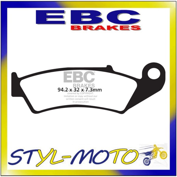 FA125MXS BeläGe Sinter Vorne Links EBC Honda CR 250 R 1987-1994-image