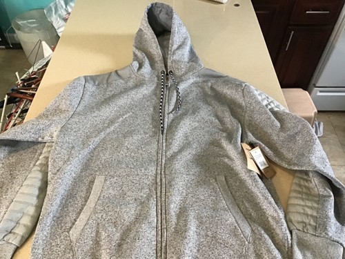 New Mens silver/gray marled Brooklyn 
