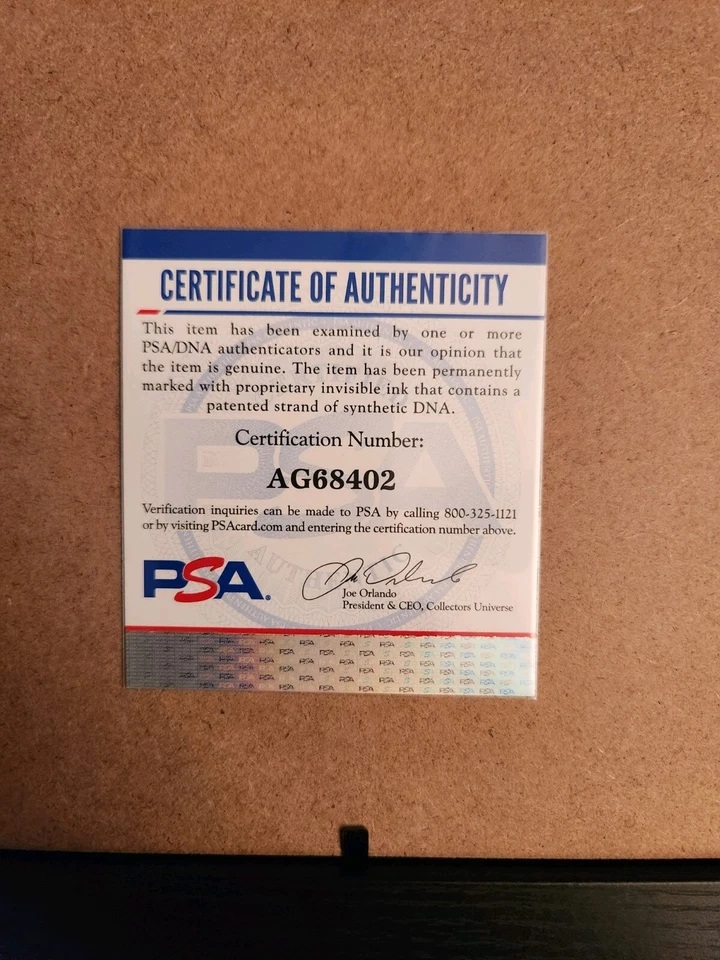 Pete Rose Signed And Framed Record Breaking Hit Photo-8 X10- PSA Authenticated.! - Image 4 of 4