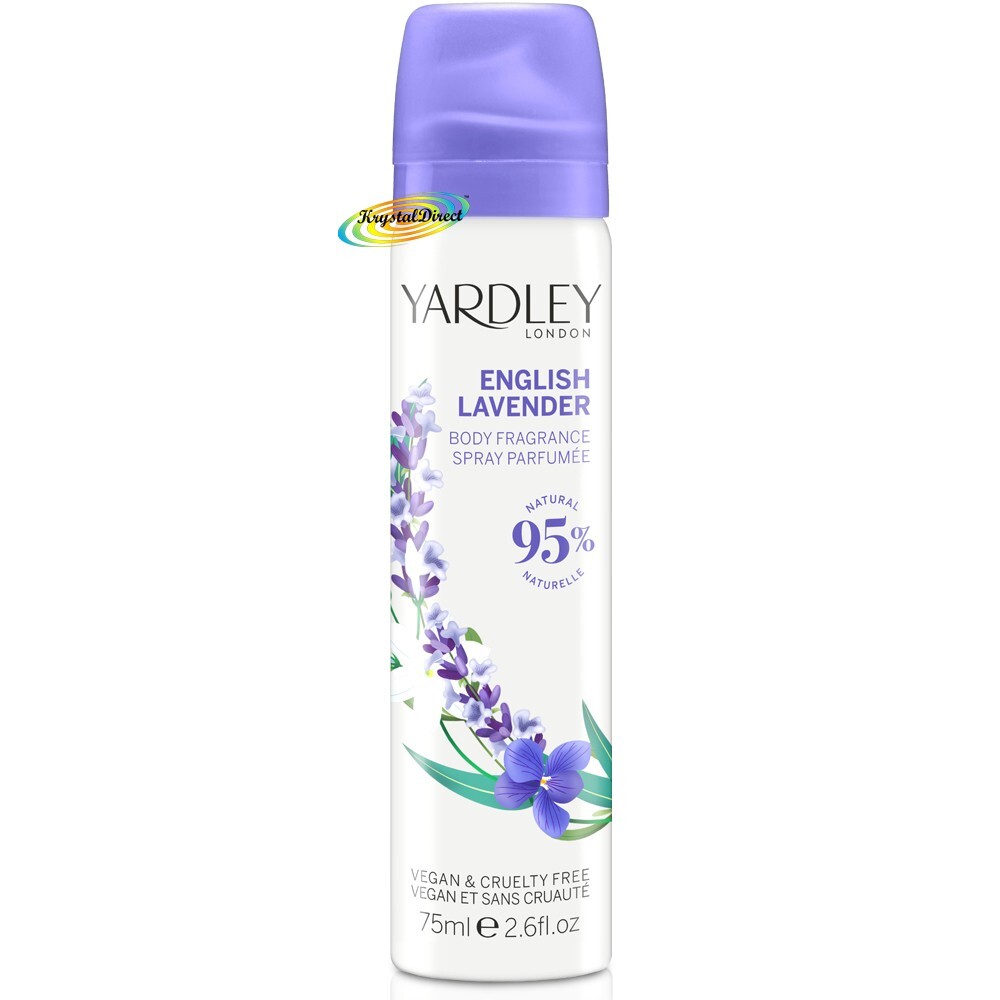 Yardley Lavender English 75Ml Deodorant Body Spray For Her - Image 2