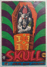 SKULL #4 1972 1st Only Printing Underground Comix Comic H.P. Lovecraft HORROR