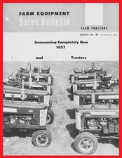 IH International Sales Bulletin Cub 130 230 350 450 650 Farmall Tractor Brochure