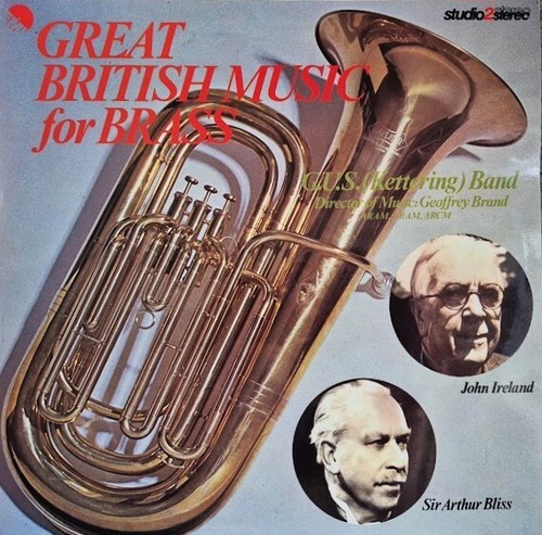 GREAT MUSIC FOR BRASS - G.U.S. (KETTERING) BAND. 1976 BRASS BAND LP - FREEPOST