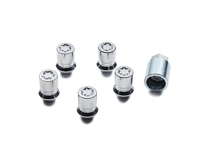 FORD BRONCO 2021-2024 Chrome Plated Wheel Security Locking Nuts for Exposed Lugs