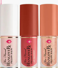 TOO FACED PILLOW BALM LIP TREATMENT Pick Shade-Travel Size-4 ml-NWOB Ltd. Ed.