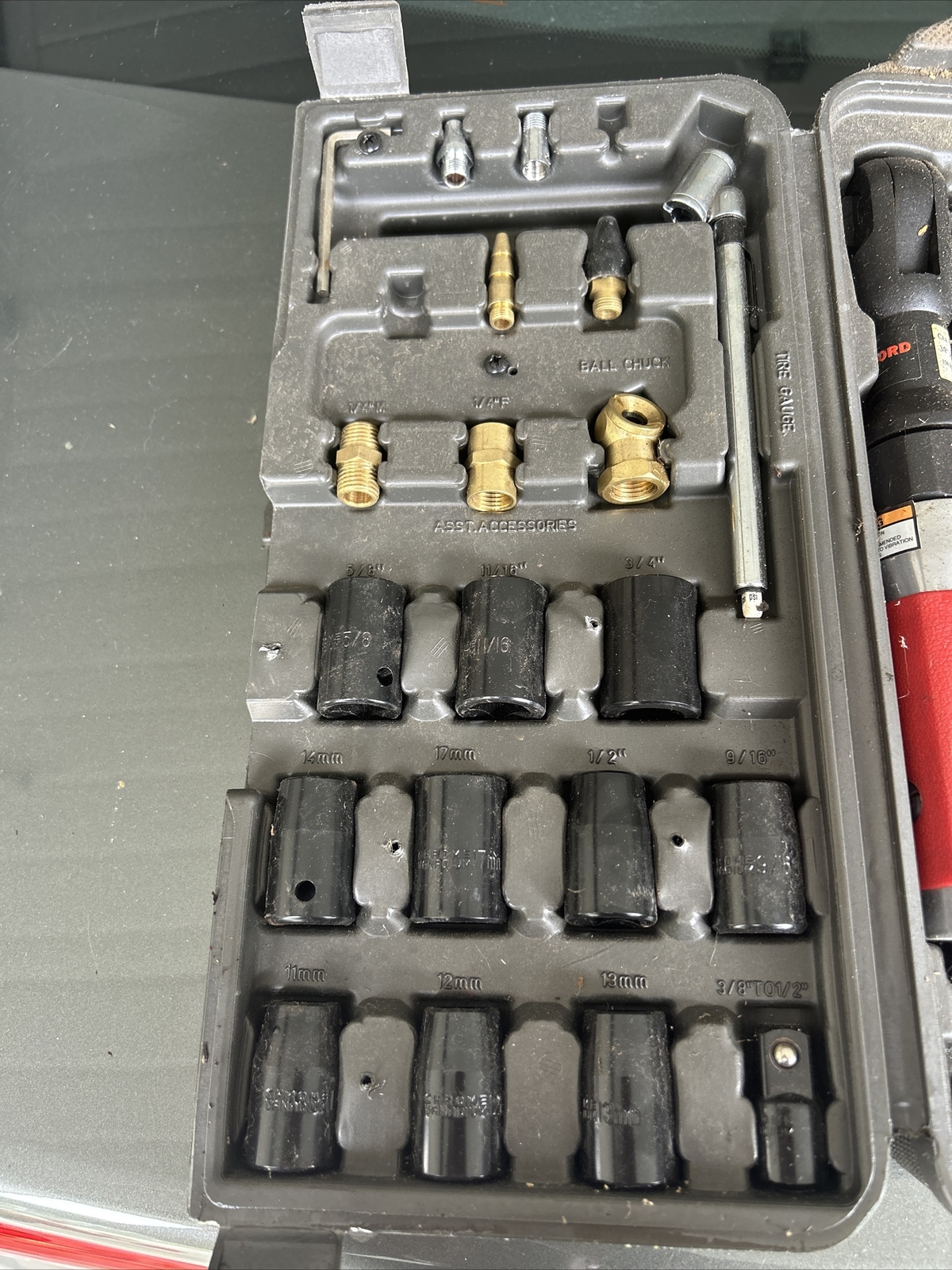 Rockford Air Tool with Ratchet, Air Hammer and Accessories eBay