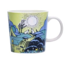 Mumin's Day Tasse 2024 schöner Frühling Birke Baum Ostern grün Sammlerstück