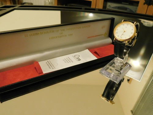 Euro Fighter BA Limited Edition Stainless GP Strap Watch, New never worn, 1997! - Picture 11 of 12