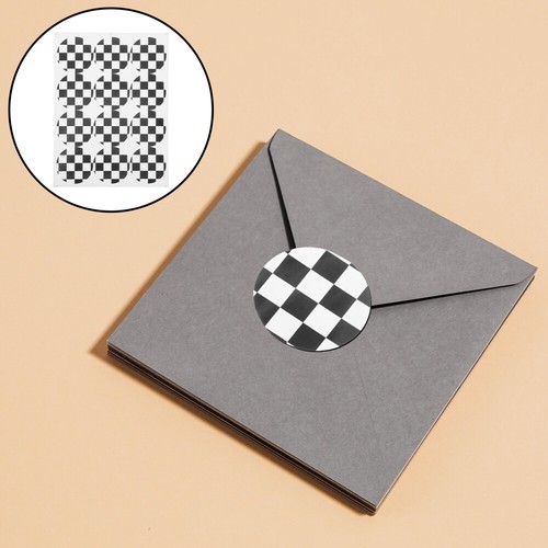 20 Pcs Candy Bag Sticker Decoration Circle Envelope Seals Labels Christmas Tags - Afbeelding 10 van 12