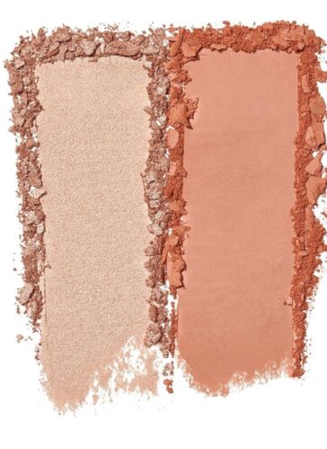 e.l.f. Bite Size Face Duo Highlighter Blush - White Peach 28251 - Picture 2 of 3
