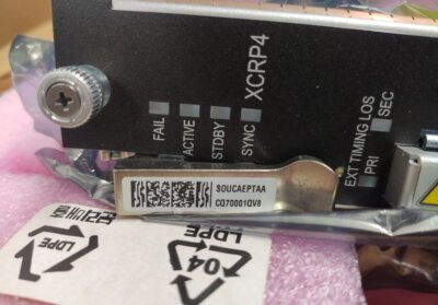 Ericsson Redback XCRP4 SOUCAEPTAA Cross Connect Routing Processor 908 ...