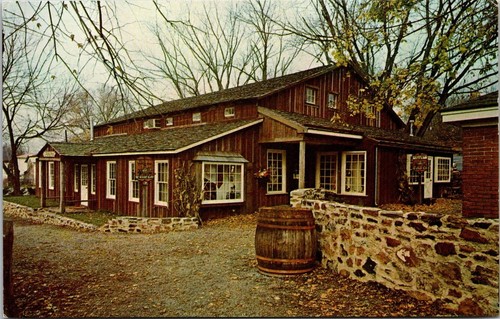 The Chadds Ford Barn PA Pennsylvania Built 1792 RT# 100 Brandywine Postcard