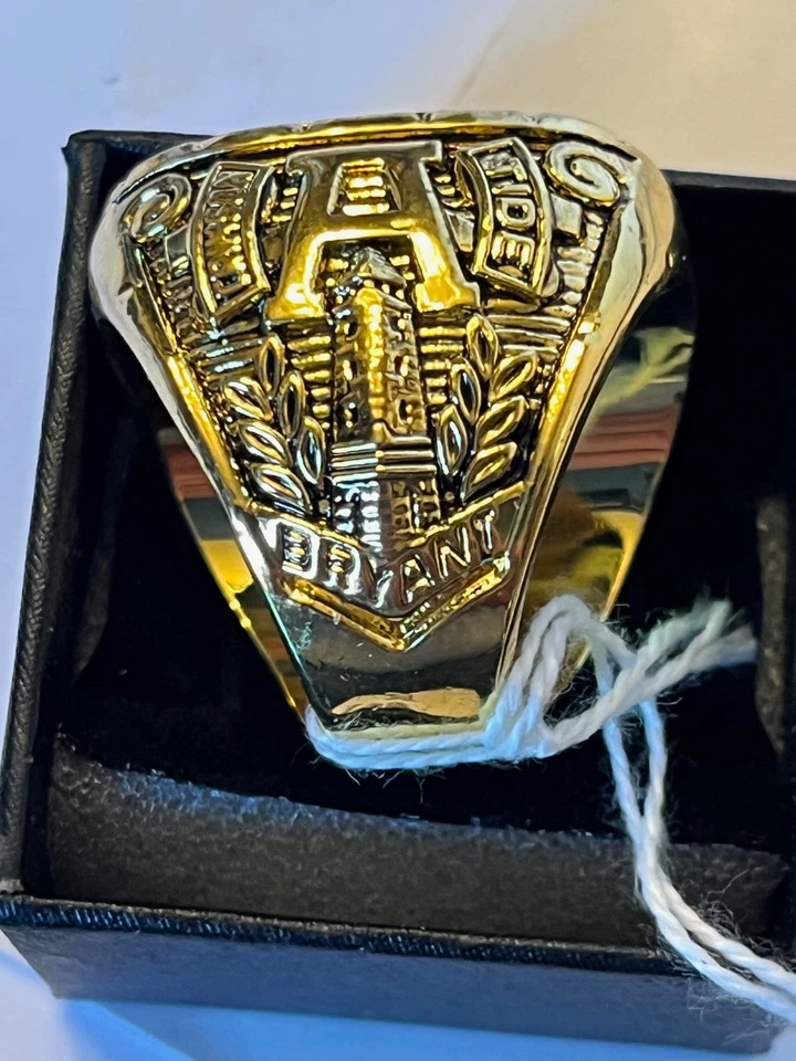 1978 ALABAMA Crimson Tide Championship Ring Réplica, Bryant - Imagem 3 de 4