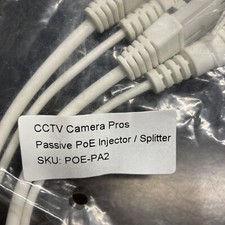 Power over Ethernet Passive PoE Adapter Injector Splitter Kit