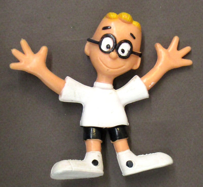 original 1972 Jay Ward SHERMAN PEABODY bendee bendy figure unused near mint