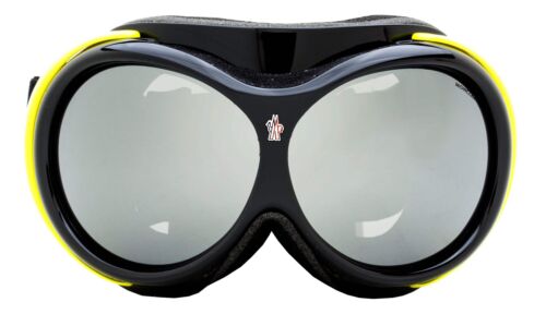 Moncler ML0130A Vaporice Ski Goggles 39C Black/Yellow - Picture 2 of 2