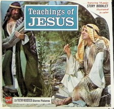 Teachings Of Jesus 3d View-Master 3 Reel Packet NEW SEALED - Bible Stories
