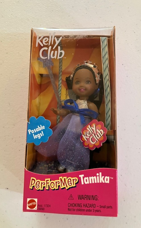 Barbie Kelly Club Performer Tamika W/ posable legs AA 2000 NIB Mattel