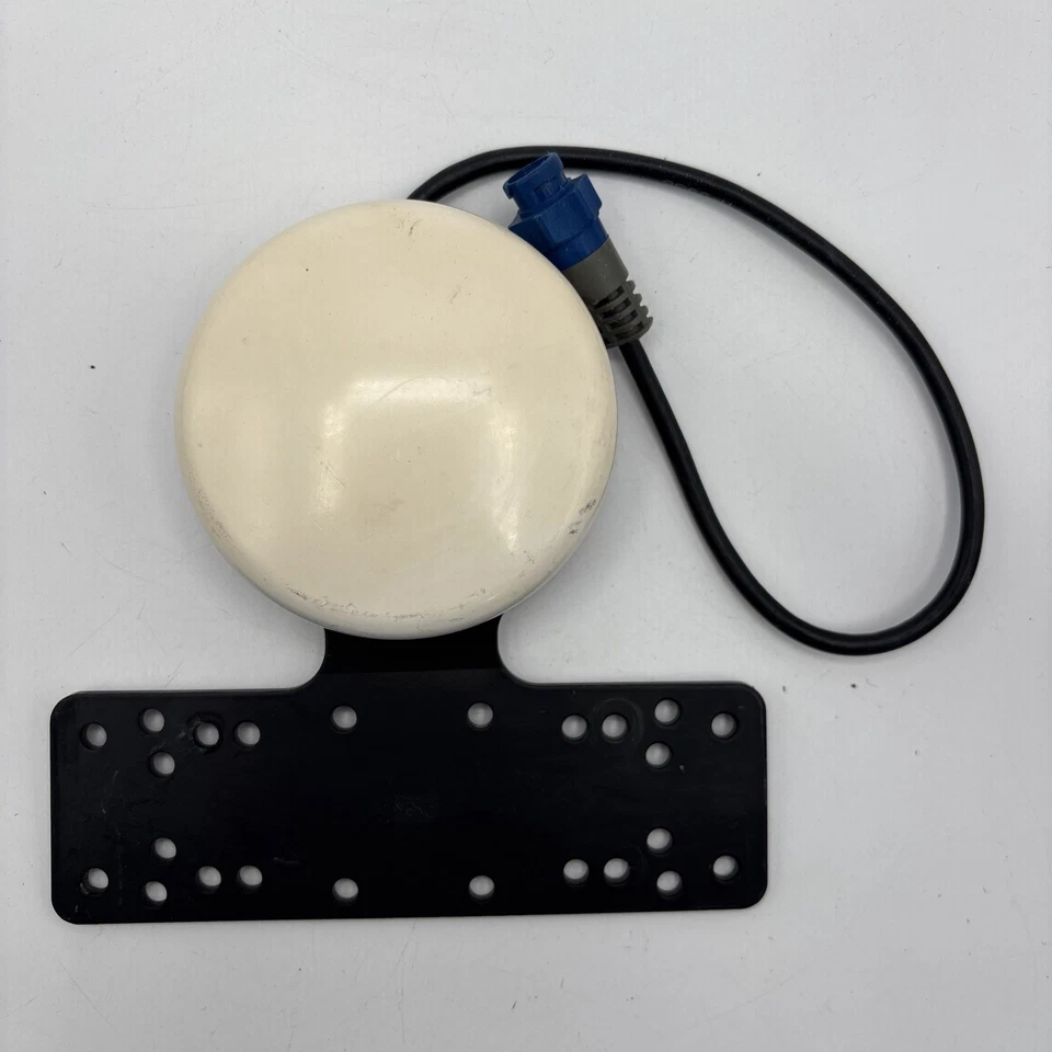 Lowrance Boat Antena GPS LGC-2000 Receptor GPS Globalmap Plotter con soporte Foto 2 de 4