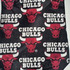 Chicago Bulls Basketball Team Neck Tie 57 Inches Made In USA