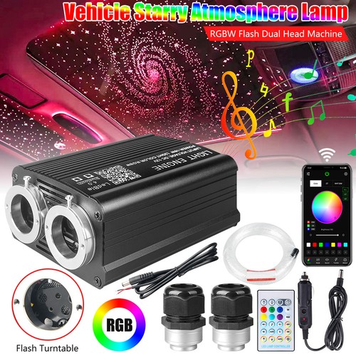 1000pcs Headliner Star Light Kit Roof Twinkle Ceiling Light Optic Fiber Home Car - Picture 3 of 24