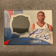 2008 Ultimate Collection RUSSELL WESTBROOK 127 RC SSP 34/60 RPA Rookie Mint Rare