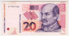 2012 Croatia 20 Kuna 1735748 Paper Money Banknotes Currency