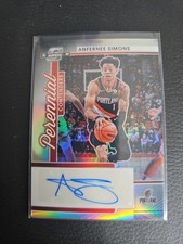 2021-22  Contenders Optic Anfernee Simons Perennial Contenders  Auto  45/99