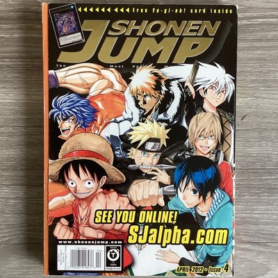 Shonen Jump Apr 2012 Vol 10 Issue 4 Naruto One Piece Bleach Manga Anime