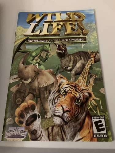 Wild Life! The Ultimate Animal Park Simulator Guide PC Game, 2005, Guide ONLY