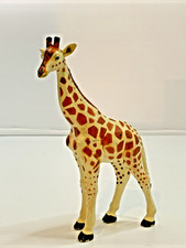 Safari Ltd. 7" African Giraffe Figurine 1996 Vintage Plastic Animal