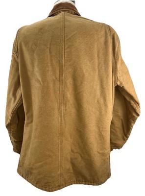 VINTAGE CARHARTT C01 DUCK BLANKET LINED CHORE WORK JACKET COAT