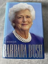 Barbara Bush-A Memoir-1994-Signed Edition-Hardcover By Barbara Bush