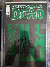 Walking Dead Emerald Kill'em All Signed