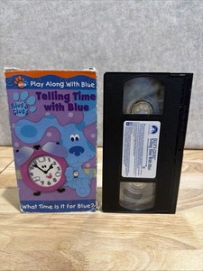 Blue's Clues Blue Talks Vhs | eBay