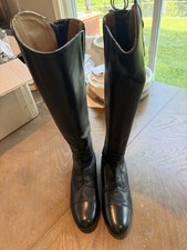 Bottes d'équitation hautes Heritage Contour II Field Zip taille 9B, largeur mollet, hauteur moyenne