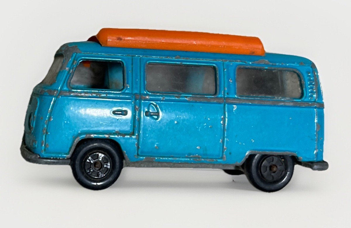 Vintage Matchbox Superfast #23 Volkswagen Camper With The Original