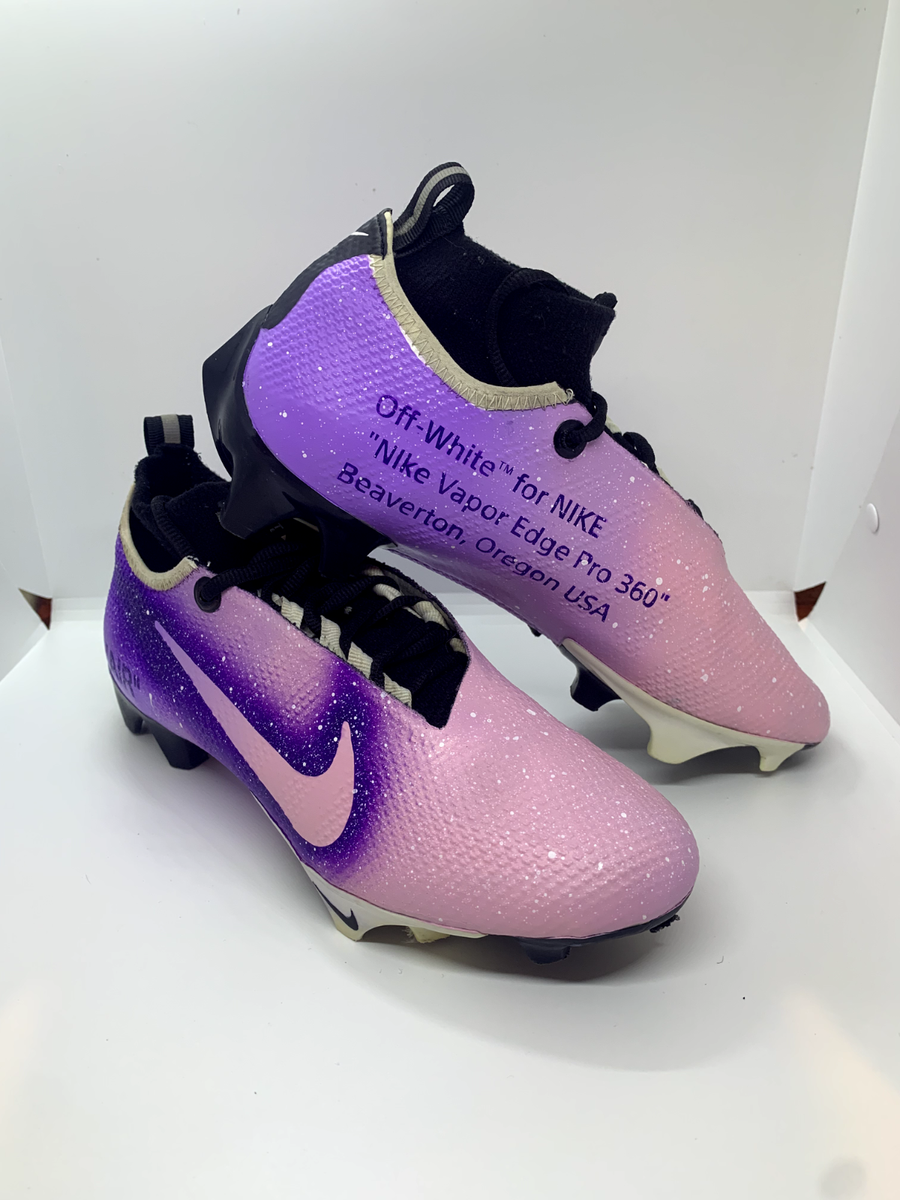 Nike Vapor Edge Off White Cleats Size- 