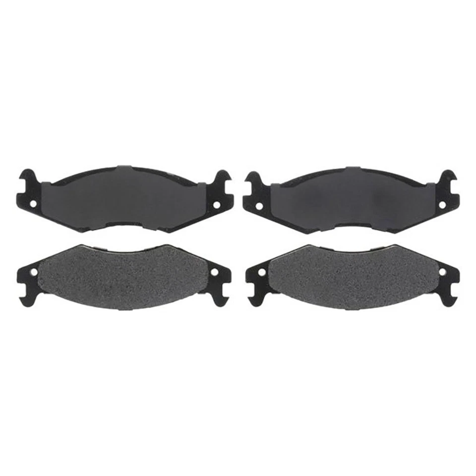 For 1995 1994 1993 1992 AM General Hummer Front & Rear Truck Metallic Brake Pads - Image 2 of 3
