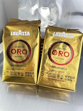 LAVAZZA Qualità Oro Whole Bean Coffee Arabica - Two Big Bags 2 x 2.2LB (2 x 1KG) 12.72 per pound