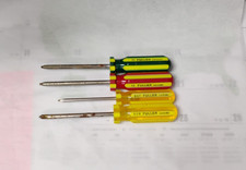 Lot Of 4 Vintage Used Fuller Canada Screwdrivers 11, 12, 807, 808
