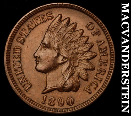 1890 Indian Head Cent- Uncirculated Luster No Reserve #i5312